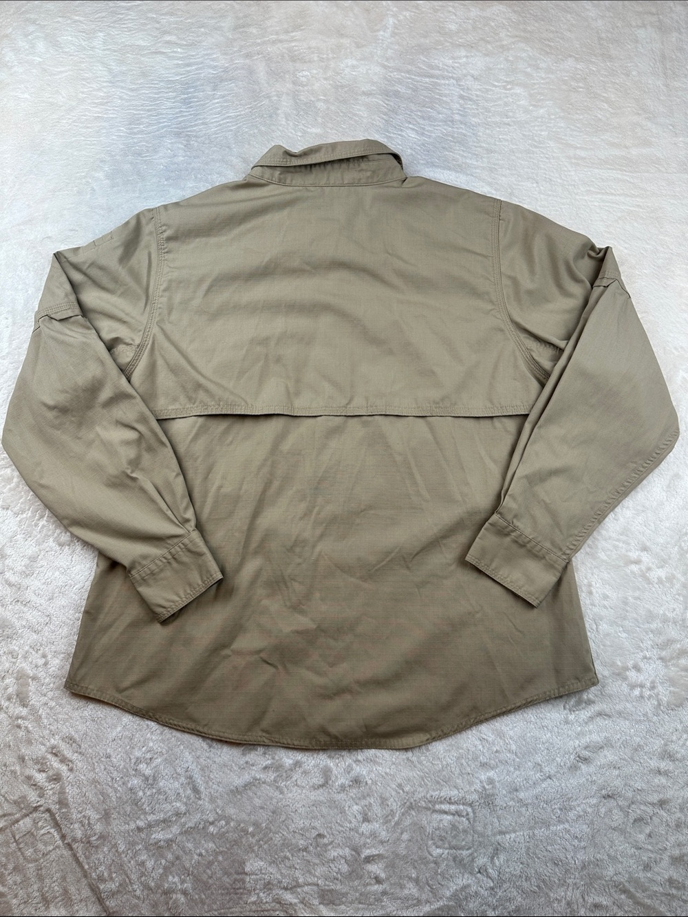 5.11 Tactical Series Taclite Ripstop Men’s Medium Regular Khaki Long Sleeve - Picture 7 of 7
